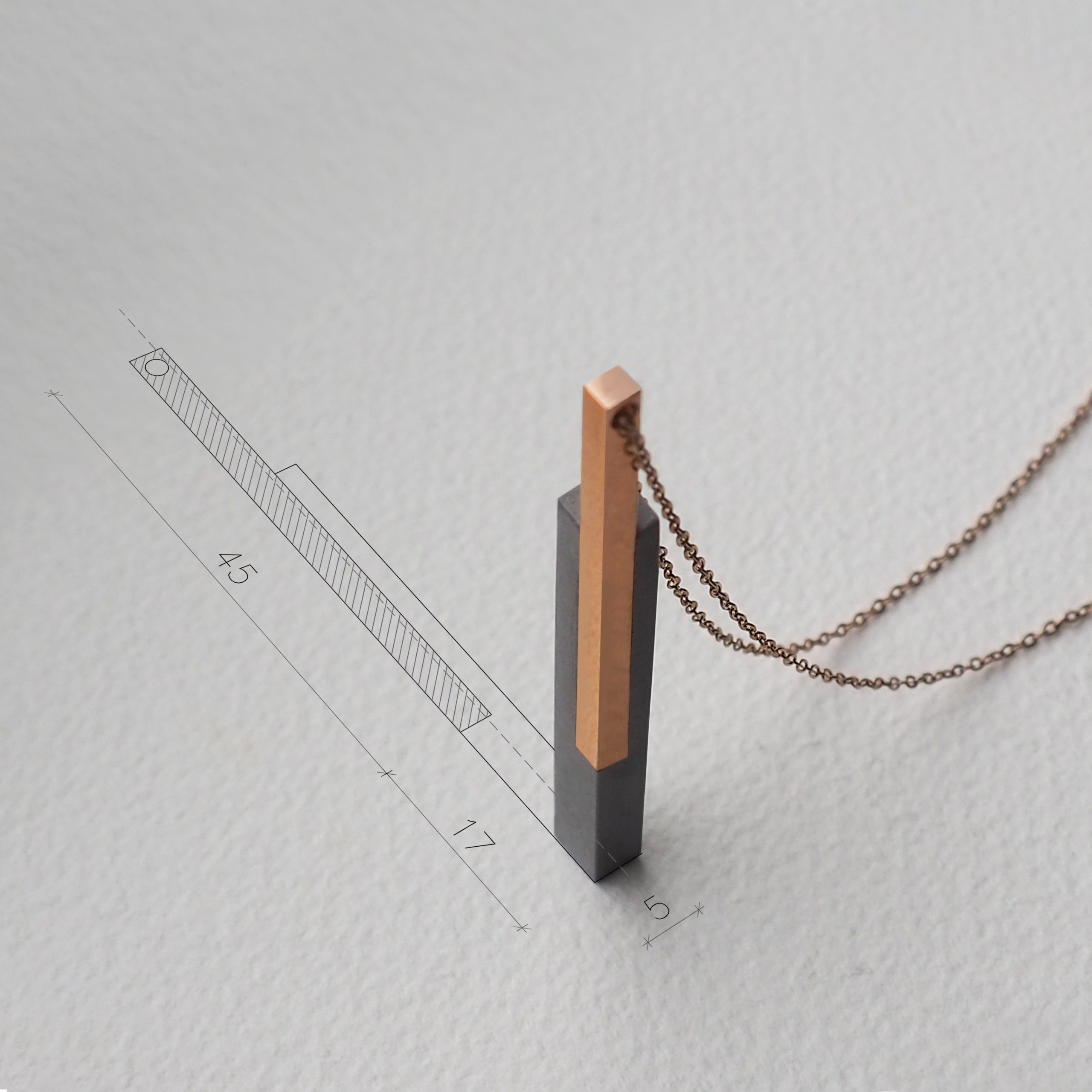 Beton kao nakit... Foto: Jovana Kusmuk, privatna arhiva