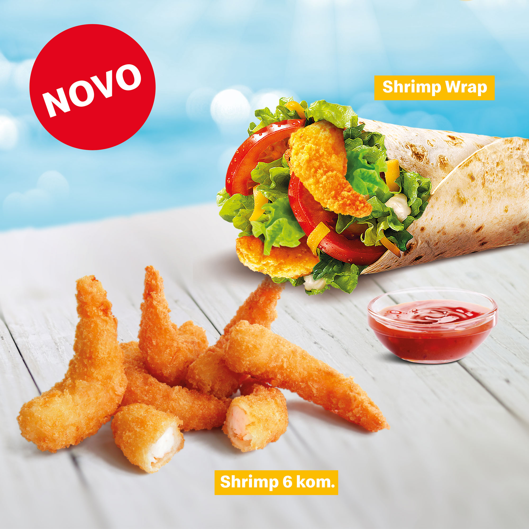 Shrimp-si se vraćaju u McDonald’s Srbija; Foto: PROMO