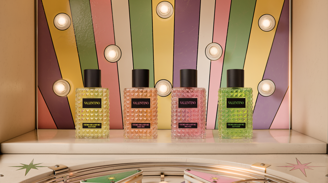 Novi mistovi ostavljaju prozračan veo mirisa na koži i kosi... Foto: Valentino Beauty/promo