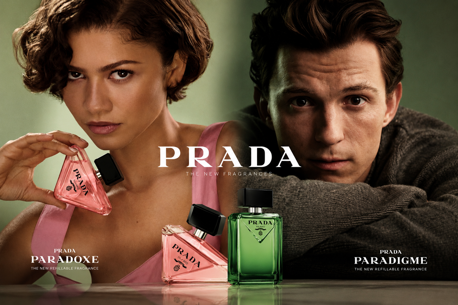 Prada menja miris leta: Zendaya i Tom Holand u novoj priči; Foto: PRADA/AI